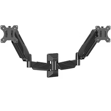 MOUNTUP Dual Monitor Wall Mount for 2 Max 32 Inch Computer Screen, Fully Adjusta