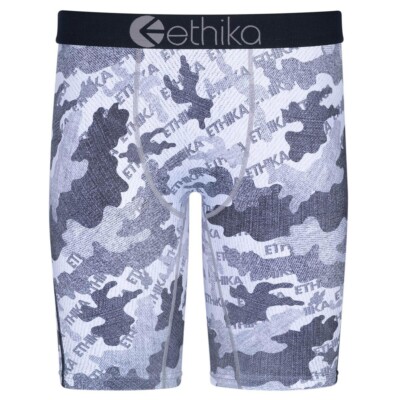 Boxers For Boys Ethika Boys MicroMesh Staple Boxer Brief Dark