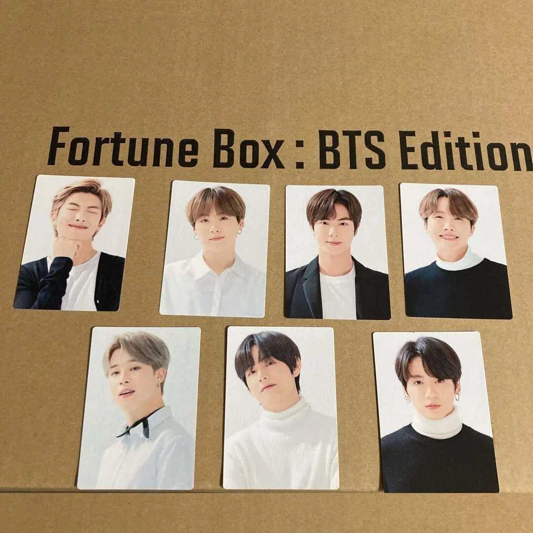 BTS Fortune Box : BTS Edition JAPAN FC Official Photocard PC