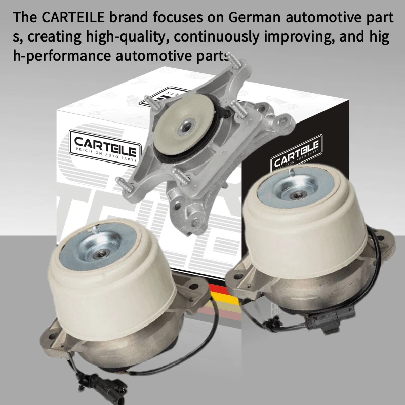 3 piezas soportes de motor adecuados para Mercedes Benz S250/S350/C250/CLS250/E250 4MATIC Foto 2 de 4