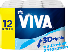 VIVA Paper Towels 12 Count (4X3 Rolls) - Packaging May Vary — image 9