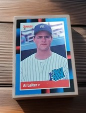 baseball card 1988 Donruss Al Leiter Rookie P New York Yankees #43 Vintage. rookie card picture