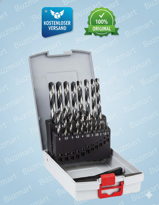 Bosch Professional 19tlg. HSS Spiralbohrer PointTeQ Set (für Metall, ProBox )