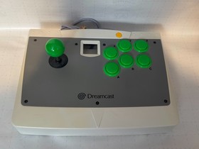 SEGA Dreamcast HKT-7300 Arcade Stick [TESTED] [COMPLETE WITH BOX]