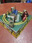 MARX, Made in Japan Honeymoon Cottage-Tin Litho Wind-up Toy, 1950's. works well!
