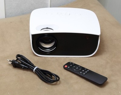 Topvision RD850 Beamer Projektor HD 720P 7500L Bluetooth USB weiss
