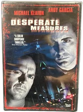 Desperate Measures (DVD, 1998, Widescreen) Michael Keaton, Andy Garcia Sealed 