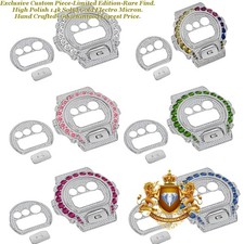 VVS1D 6.25 Ct. Solitaire G-Shock DW6900 Custo...