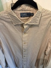 NWOT Men s Ralph Lauren L/Sleeve Button Down Shirt Size XL Classic Fit Plaid