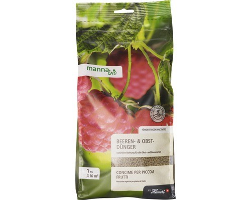 Obst- & BeerendüNger Manna Bio Organischer DüNger 1 Kg 10 M²-image