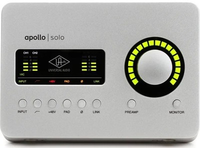 Universal Audio APLSU-HE Apollo Solo USB Heritage Edition Interface Bundle