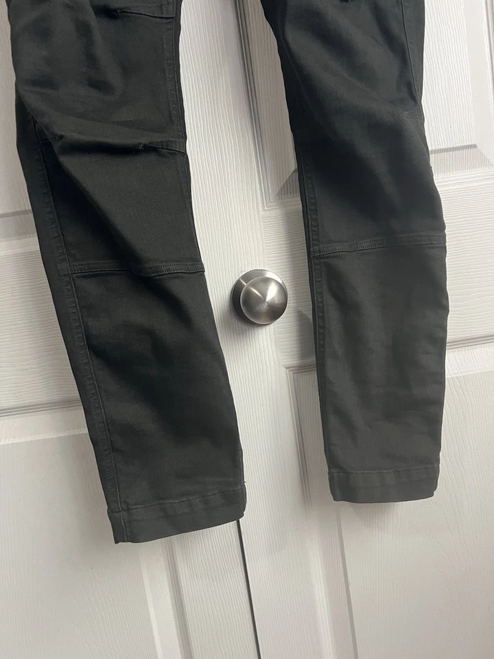 G-Star Raw Dark Olive Green Rovic Zip 3D Straight Tapered Cargo Pants Mens 34 - Image 2 of 4