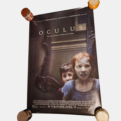 Oculus 2014 Original Promo Movie Poster 27x40 Karen Gillan, Brenton Thwaites D/S