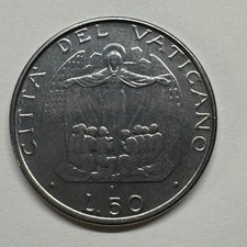 1987 Vatican City 50 Lire - Coin #D-006