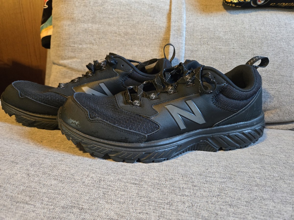 New Balance black running shoes, size 12 New Balance Kids main image 4