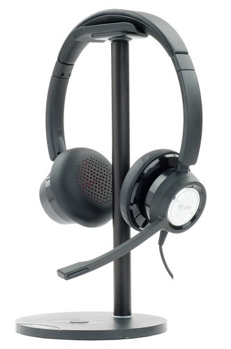 H362 auricolare cablato a padiglione ufficio nero - Immagine 2