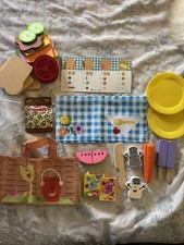 Melissa Doug Blues Clues Picnic Play Set No Puppet NEW Toddler Kids Pretend