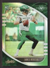 2020 Absolute Football Trading Card Spectrum Green #147 James Morgan 03/25