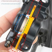 Outil de presse piston de frein v??lo en alliage d'aluminium pour ??triers ?? 2