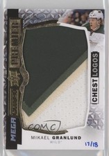 2015 Upper Deck Premier Mega Chest Logos 17/18 Mikael Granlund #PMP-GR Patch 0c3