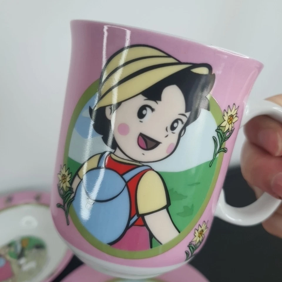 Heidi Geschirrset Frühstücksteller  Schälchen Tasse Geschirr Porzellan 2011 - Bild 2 von 4