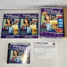 Print Artist Version 22 Platinum Edition Software Original Box CD 2007 USA