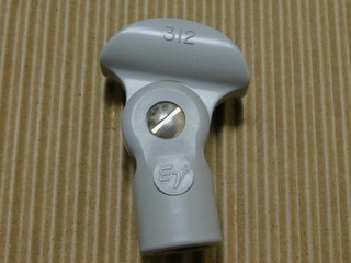 Clip Microfono Microfono Elettrovoce EV Vintage Modello 312 Ottime Condizioni