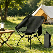 Ultralight Folding Camping Chair, Compact Portable Backpacking Chair
