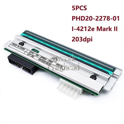 5x PHD20-2278-01 NEW Printhead for Datamax I-4212E Mark II Label Printer 200dpi