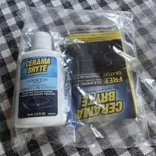 Cerama Bryte Cooktop Cleaner 2.2 fl Oz with Cleaning Pad