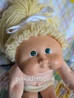 Cabbage Patch HM 17 Lemon Side Ponytail Custom Freckles, Blushing & Outfit. TLC