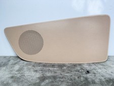 11-18 AUDI A8 A8L S8 D4 Rear Left Deck Speaker Cover Bose TAN OEM 4H0863487A