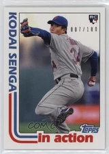 2023 Transcendent Collection VIP Party In Action Kodai Senga (Grey Jersey) 10qe