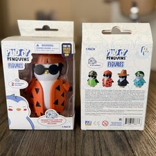 Pudgy Penguins Collectible Figures Wig Figure Rare Golden Ticket Lot of 2 New