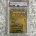 Pokémon TCG Pikachu ex 179/131 Sv: Prismatic Evolutions Hyper Rare PSA 8 Holo