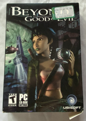 Beyond Good & Evil (PC CD, 2003) BRAND NEW SEALED Big Box RARE HTF