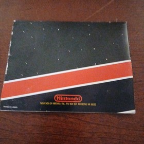 Nintendo NES Manuale Istruzioni Duck Hunt Super Mario Bros