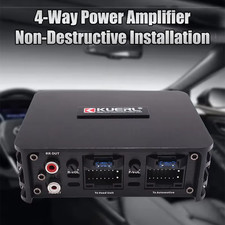 Amplificatore di Potenza Auto Classe AB 4*60W Installazione Non Distruttiva DSP Car Audio Sp