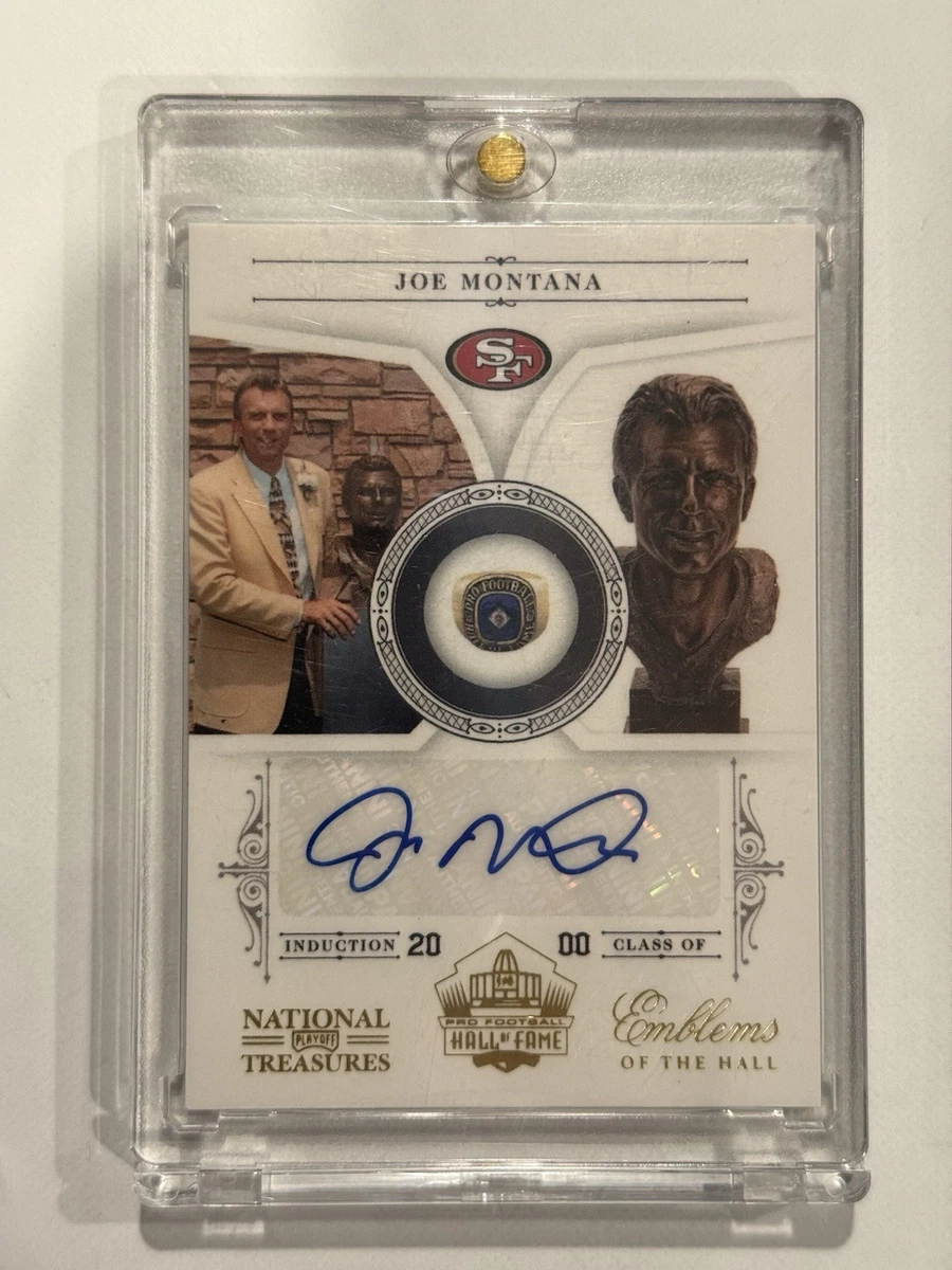 Joe Montana Football Serial Numbered Sports Trading Cards