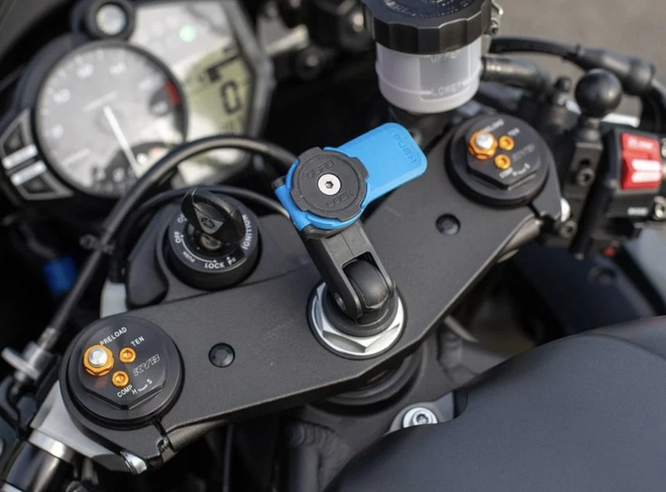 Quad Lock Fork Stem Mount Gabelschafthalterung Motorrad Handyhalterung Gabel - Bild 3 von 3