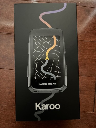 Hammerhead Karoo 3 gps cycling computer. New, sealed box.