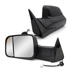 Towing Mirrors fit for 1998 1999 2000 2001 Dodge Heated Power 98-01 Dodge Ram