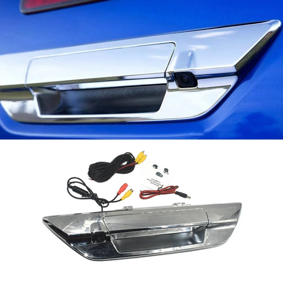 Cámara CCD con manija de maletero de estacionamiento de visión trasera para Toyota Hilux 2015-2021 Foto 2 de 4