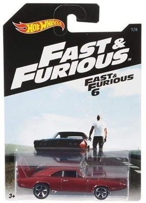 Fast & Furious 6 Official Movie Merchandise '69 Dodge Charger Daytona 8/8