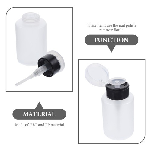 3 Pcs Squeeze Bottle Liquid Dispenser Pump Lotion Travel Bottles for Liquids - Bild 8 von 12
