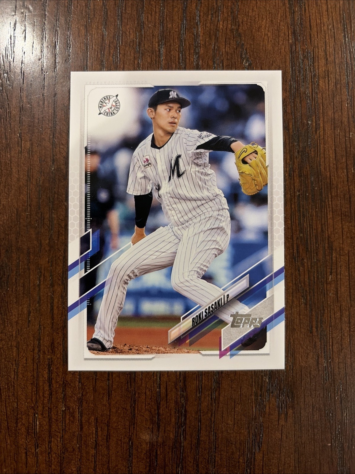2021 ROKI SASAKI Topps NPB Nippon Professional Baseball - #112 (RC) LA Dodgers
