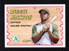 2024 Throwback Thursday #TBT Online Exclusive Silver 2/5 Reggie Jackson HOF 0j81