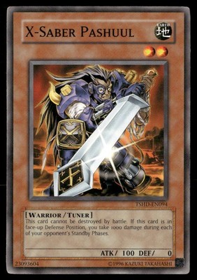 X-Saber Pashuul The Shining Darkness TSHD-EN094 Common / Short Print Yugioh LP