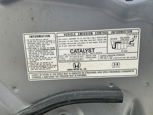 Rear View Mirror Without Adaptive Cruise Fits 05-16 CR-V 826357 - Picture 7 of 13
