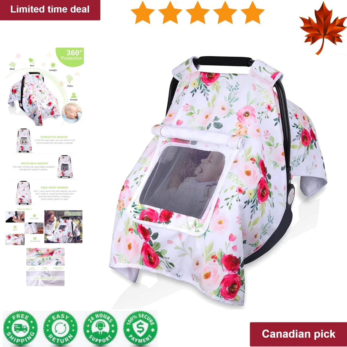 Ebay baby car seat cheap covers